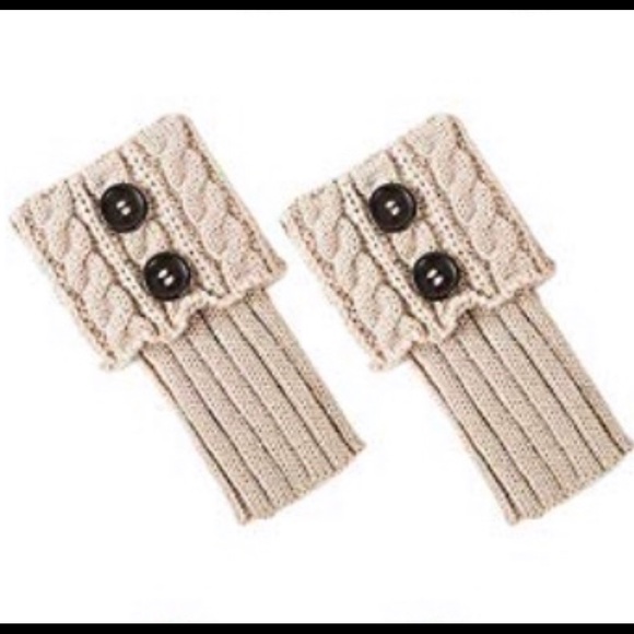 🎁🎄 Boot cuff-button down crochet leg warmers‼️ - Picture 6 of 8